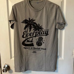 Ever play sport and social club Tshirt with bud light symbol